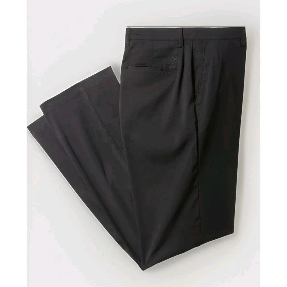 Callaway‎ Golf Pants Optimum Performance Athletic 31(33*)x32 Black Breathable